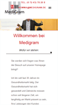 Mobile Screenshot of medigram.de